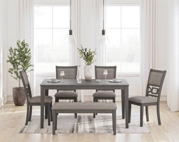 طقم طاولة طعام 4 كراسي بنش رينينج