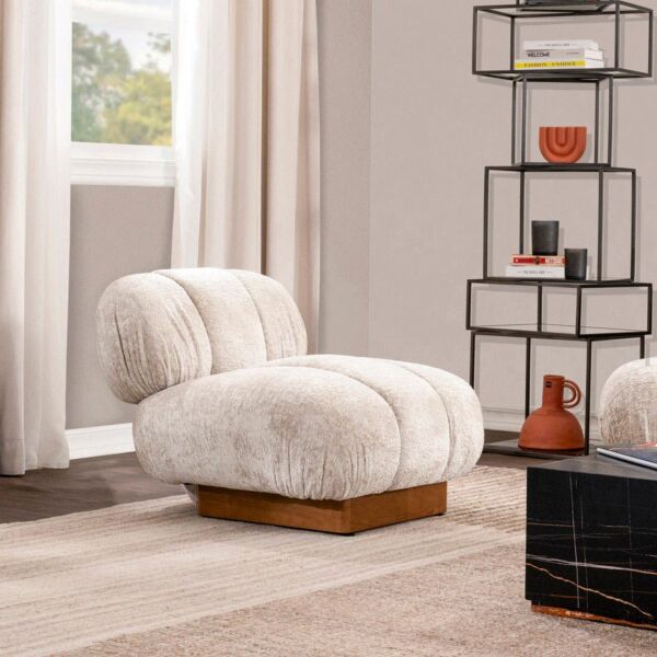 كنبة مفردة بدون ذراعين باستيون