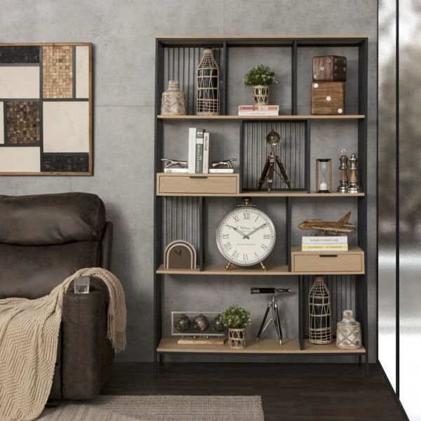 وحدة ارفف فيزما - بني