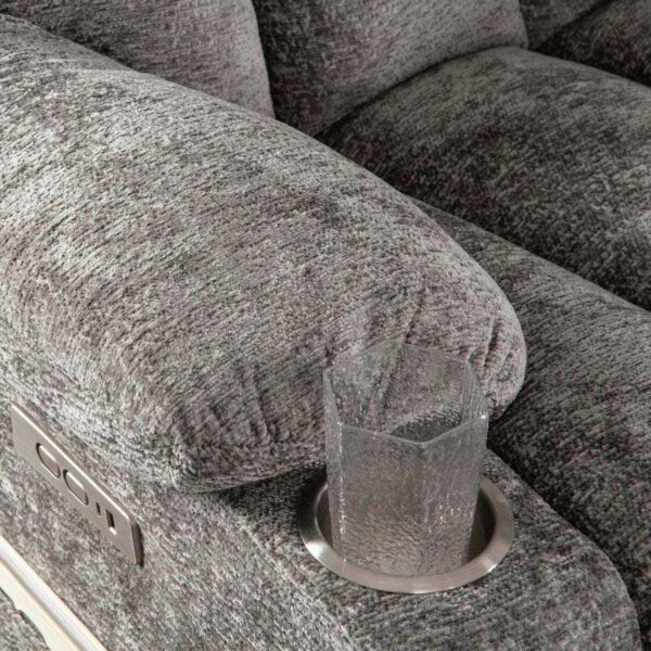 كرسي استرخاء ستاينميتز - رمادي