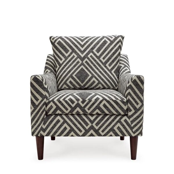 كرسي مفرد موريلتون - اسود