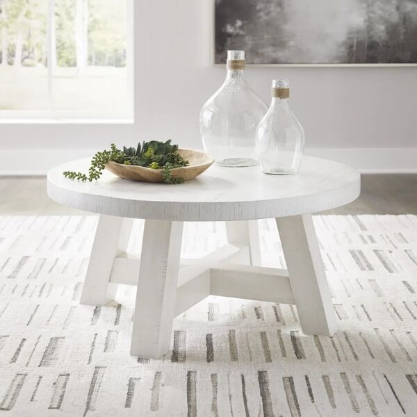 طقم طاولة قهوة جاليسون - كريمي