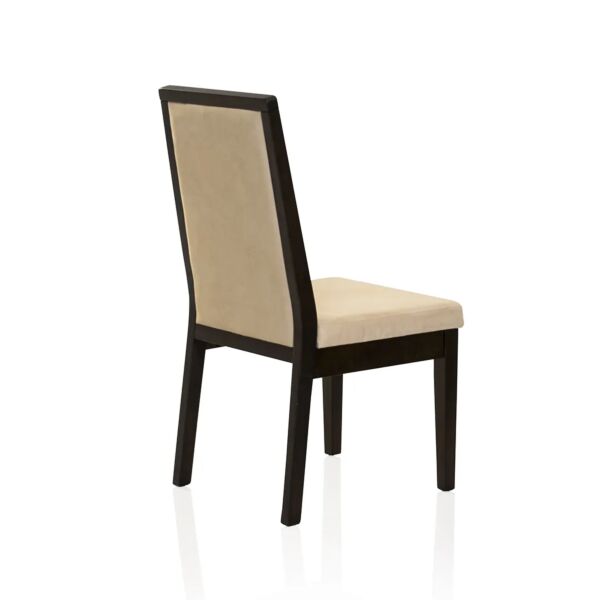 كرسي طاولة طعام ماليا - بني