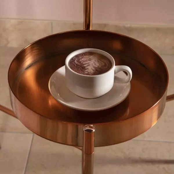 طاولة جانبية متداخلة ماريون - برونزي