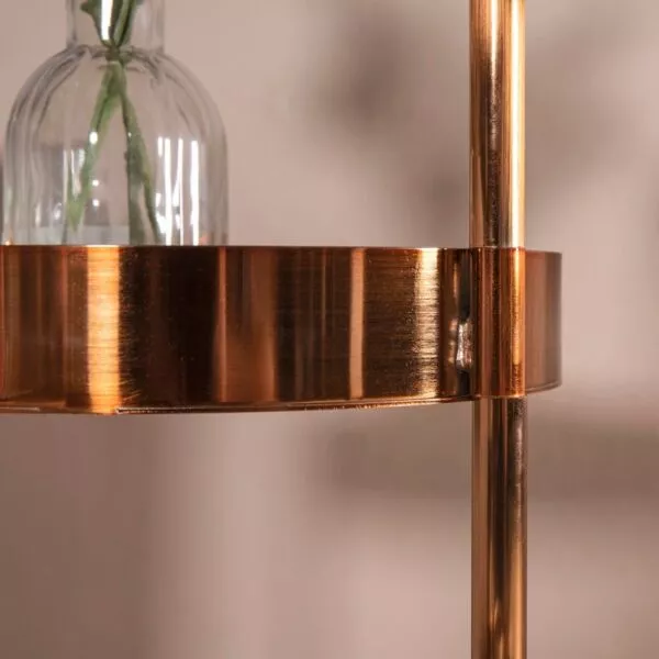 طاولة جانبية متداخلة ماريون - برونزي