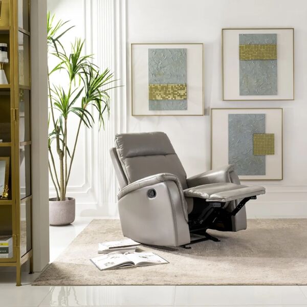 كرسي استرخاء ميريستر - رمادي