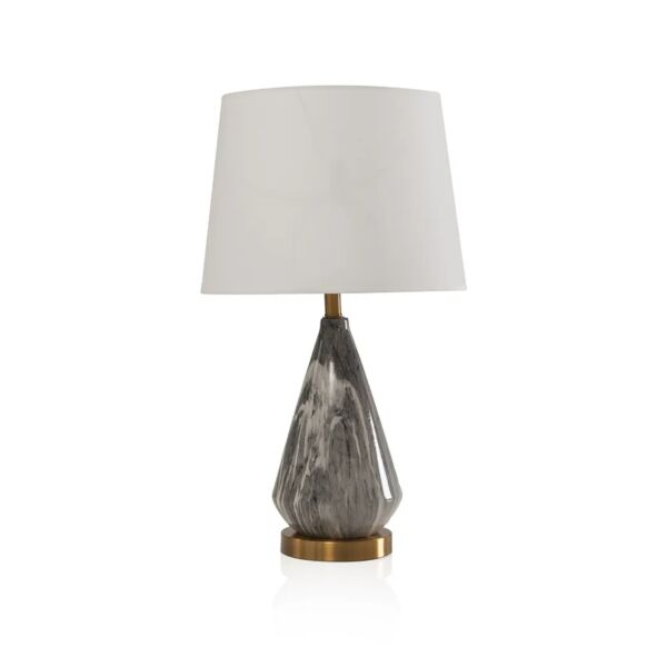 ابجورة طاولة هافيرا - ابيض ومتعدد الالوان