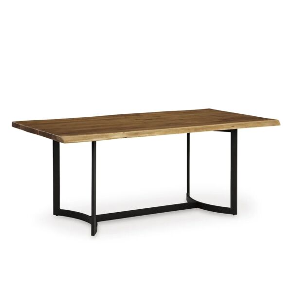 طقم طاولة طعام 6 كراسي فورتماين - بني