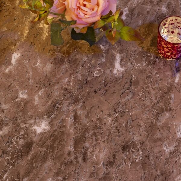 طقم طاولة قهوة وطاولة جانبية جادكو - بني