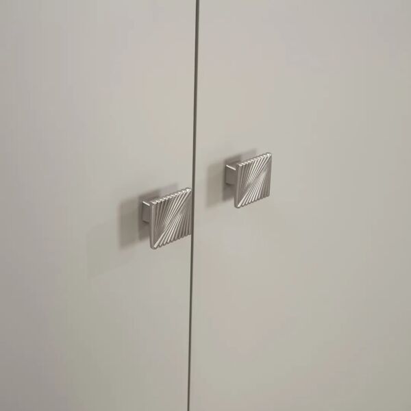 دولاب ملابس كاتيو - 6 أبواب - بيج ورمادي