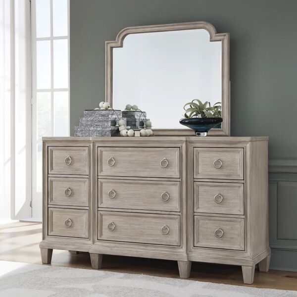 طاولة تزيين جورلاينا - بني