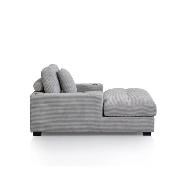 كنبة استرخاء فينتورو - رمادي فاتح