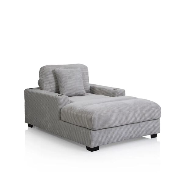 كنبة استرخاء فينتورو - رمادي فاتح