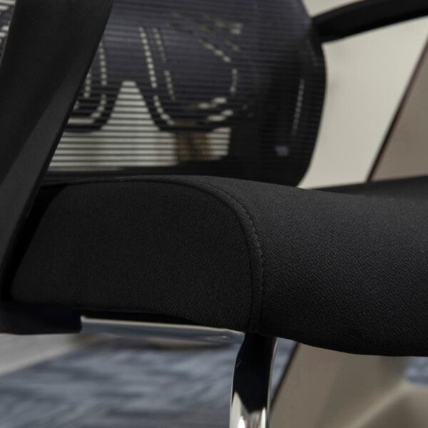 كرسي مكتبي شبك اسود بارتيل - اسود