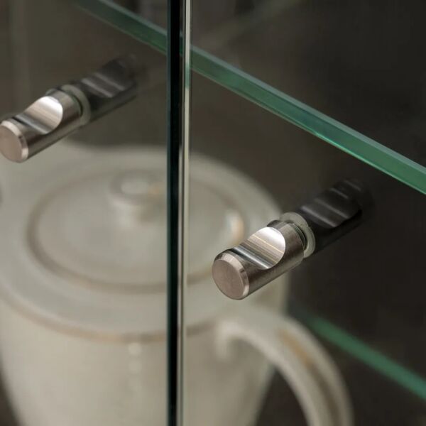 خزانة بوفيه بوروترا - اسود وبني