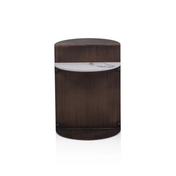 طاولة جانبية سوفتوفا - بني