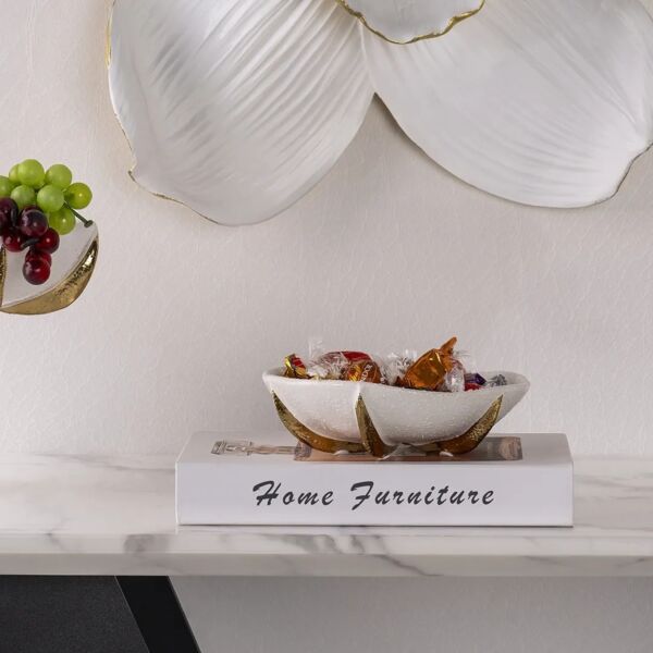 صحن تقديم حجم صغير افنيو - ابيض