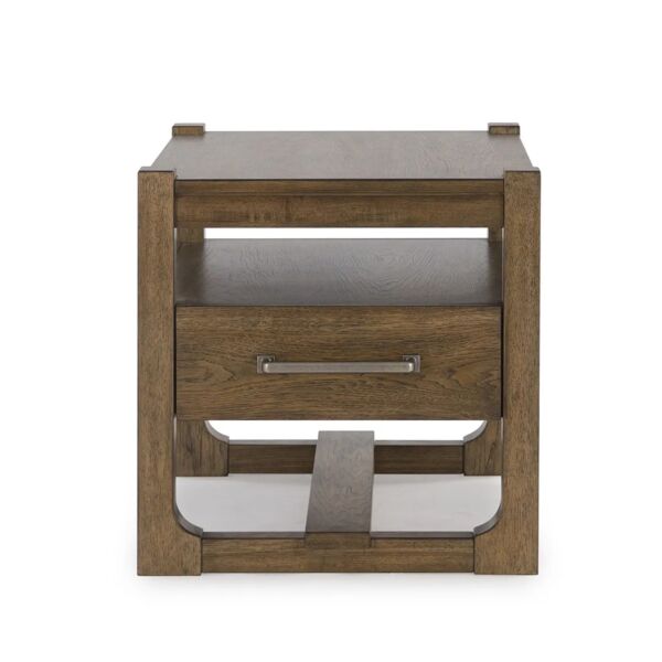 طاولة جانبية كابالين - بني فاتح