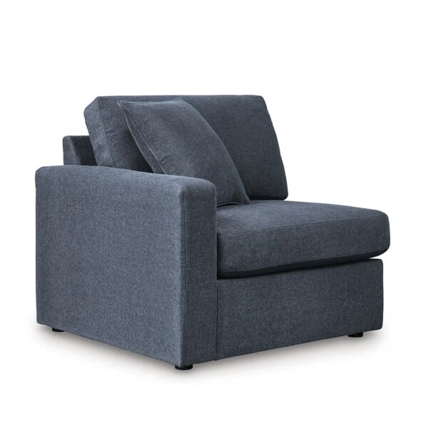 طقم كنب زاوية مودماكس - ازرق