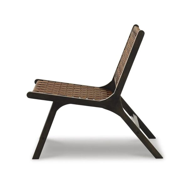 كرسي مفرد خارجي فايم - بني