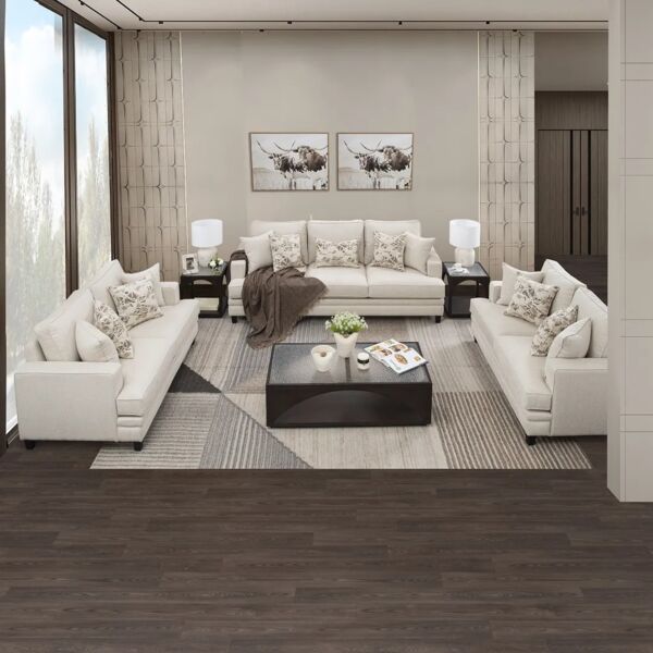 طقم كنب 3قطع ديفانو - بيج