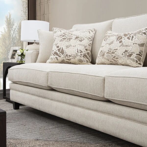 طقم كنب 3قطع ديفانو - بيج