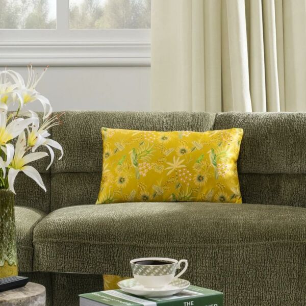 وسادة ديكور مستطيلة فيرانيا - أصفر