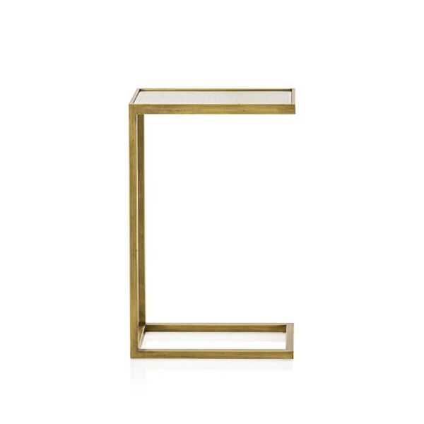 طاولة جانبية حلزونية سوما - برونزي