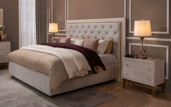 طقم غرفة نوم وحدة ادراج افرست حجم ملكى 193X203 سم