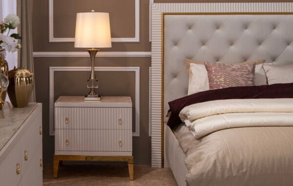 طقم غرفة نوم وحدة ادراج افرست حجم ملكى 193X203 سم