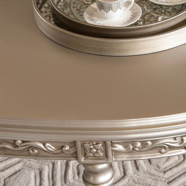 طاولة قهوة جيسيكا - فضي