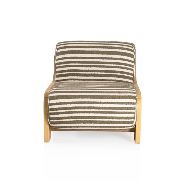 كرسي مفرد سيلين - اخضر غامق