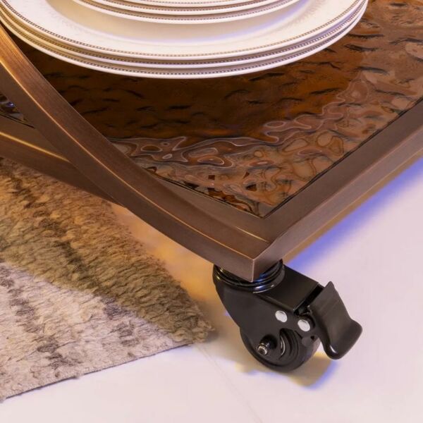 عربة تقديم توللي - برونزي