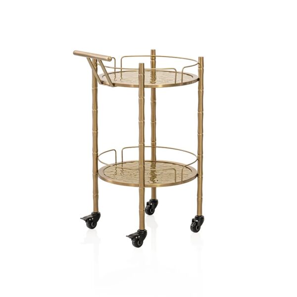 عربة خدمة سيرنو - ذهبي