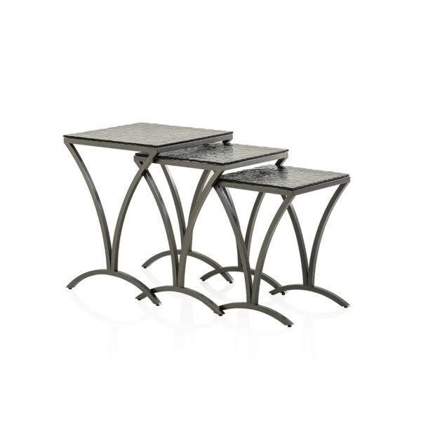 طقم طاولات جانبية متداخلة 3 قطع كولستو