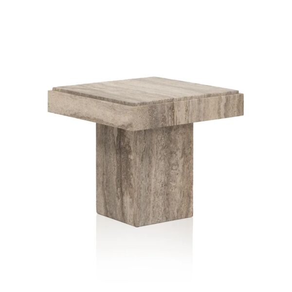 طاولة جانبية افيليو - رمادي