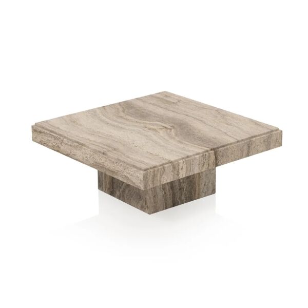 طاولة قهوة فاكوت - رمادي