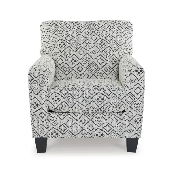 كنبة مفرد رمادي وأسود هايسدال