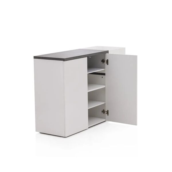 خزانة أحذية تابرو - ابيض