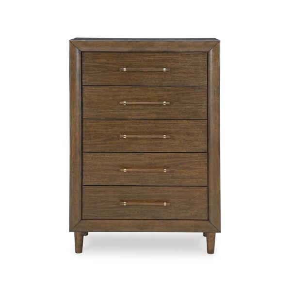 وحدة أدراج روانهاو - 5 ادراج - بني