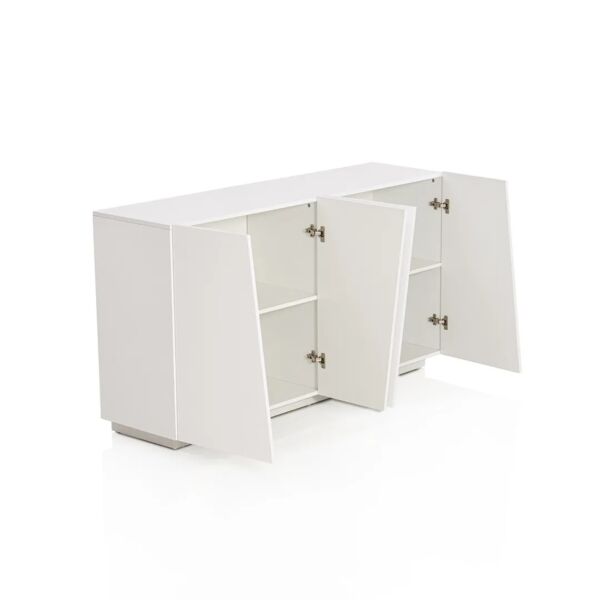 طاولة بوفيه ويربيلو - ابيض