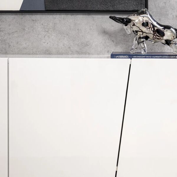 طاولة بوفيه ويربيلو - ابيض