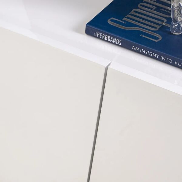 طاولة بوفيه ويربيلو - ابيض