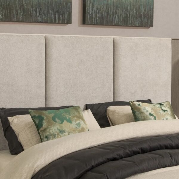 سرير رايلتو كينغ 193X203 سم - بيج ورمادي