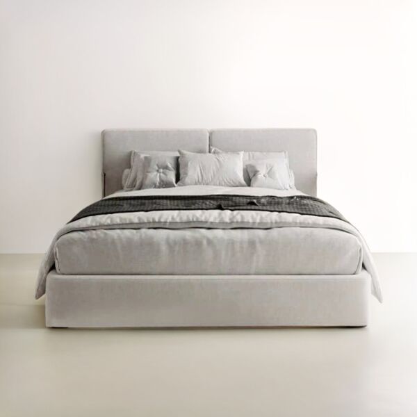 سرير كاميليا - رمادي