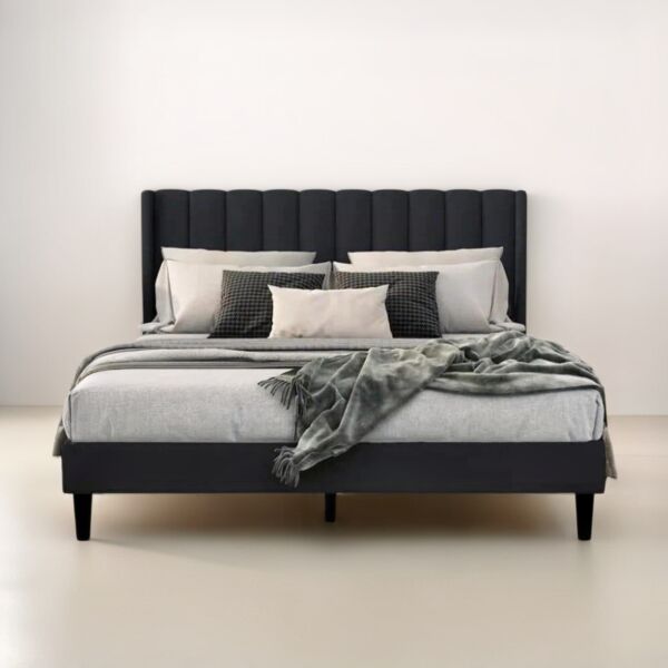 سرير لاين - أسود