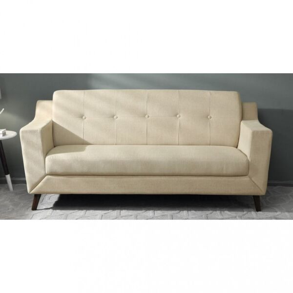 كنبة ثلاثية اديلي - كريمي