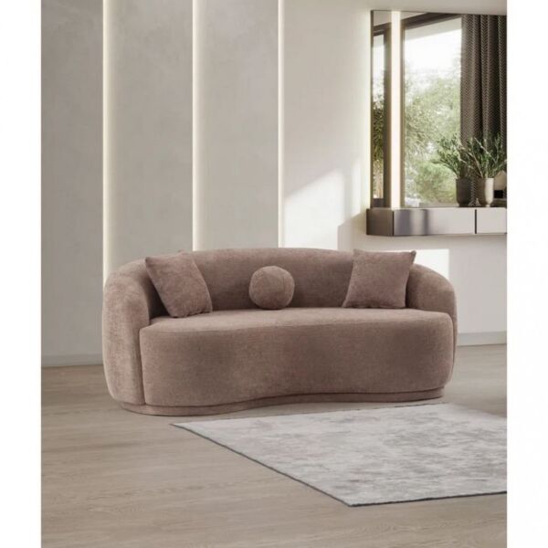 كنبة ثنائية ايزمي - بني