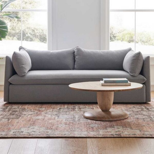 كنبة ثلاثية اديل - رمادي