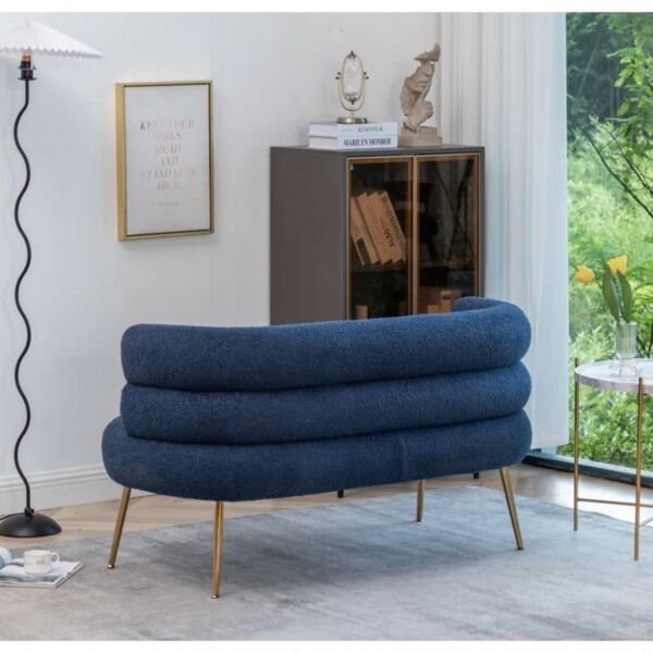 كنبة مقعدين دايمر - ازرق